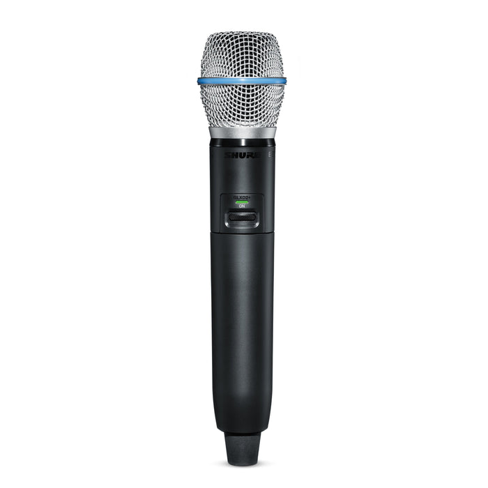 Shure GLXD24R+E/B87A-Z4 trådlöst mikrofonsystem med BETA®87A