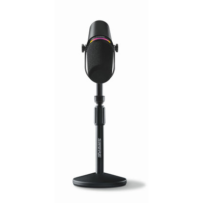Shure MV7+-K XLR/USB SPEECH MICROPHONE, BLACK +STAND