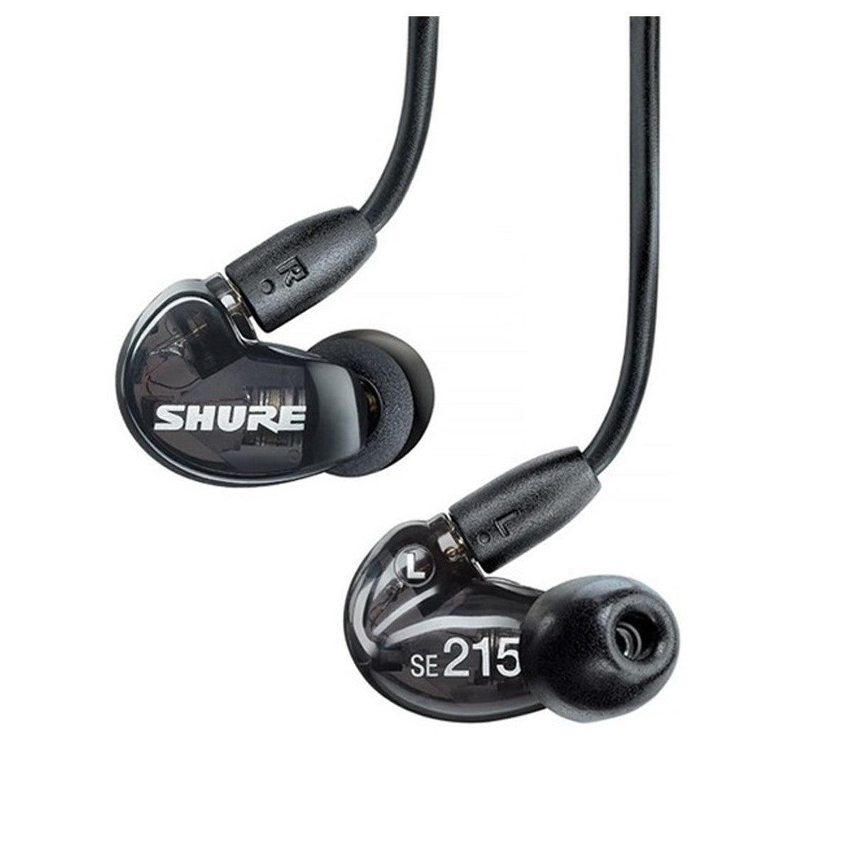 Shure SE215 Sound Isolating™ hörlurar, svart