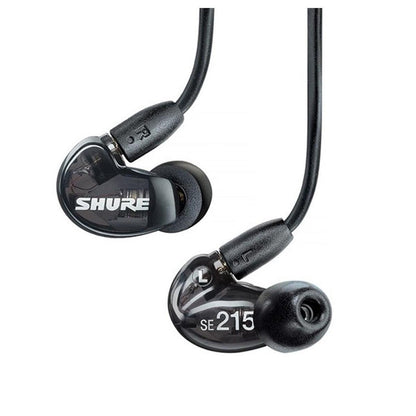 Shure SE215 Sound Isolating™ hörlurar, svart