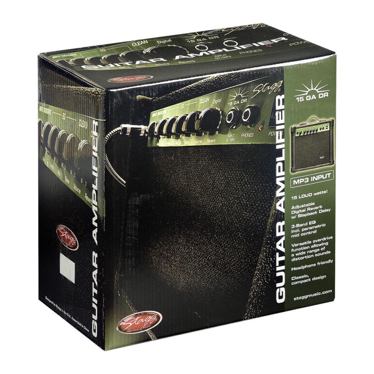 Stagg 15 W Rms Gitarrförstärkare Med Digital Reverb