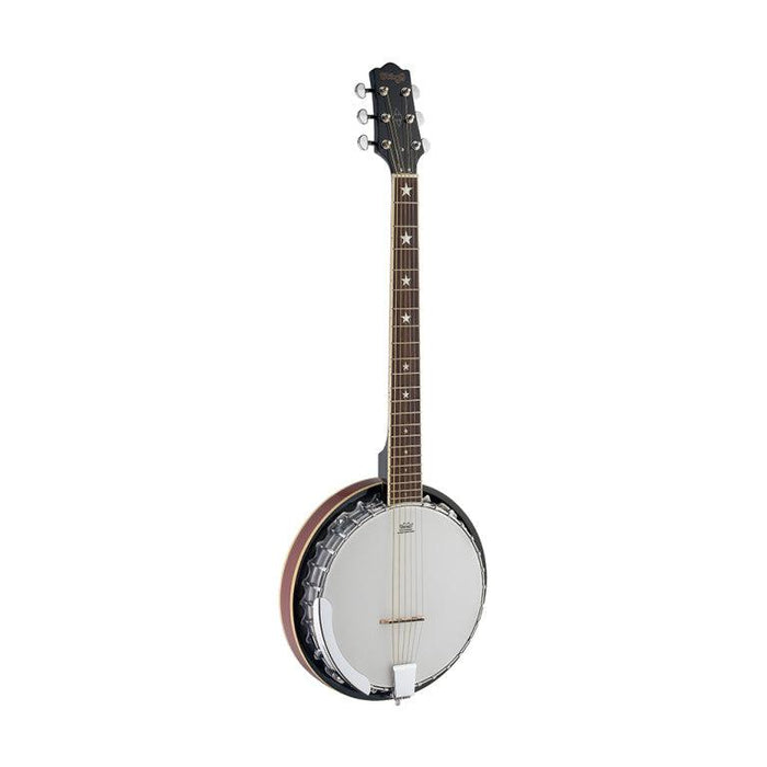 Stagg BJM30 G 6-strängad Deluxe Bluegrass Guitar Banjo