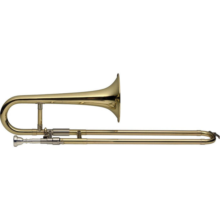 Stagg Bb Slide Trumpet, Ml-Bore, Body i mässing, med mjukt fodral