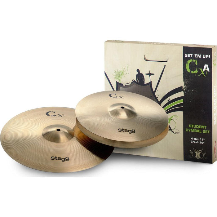 Stagg Mässing Cymbal Starter Set