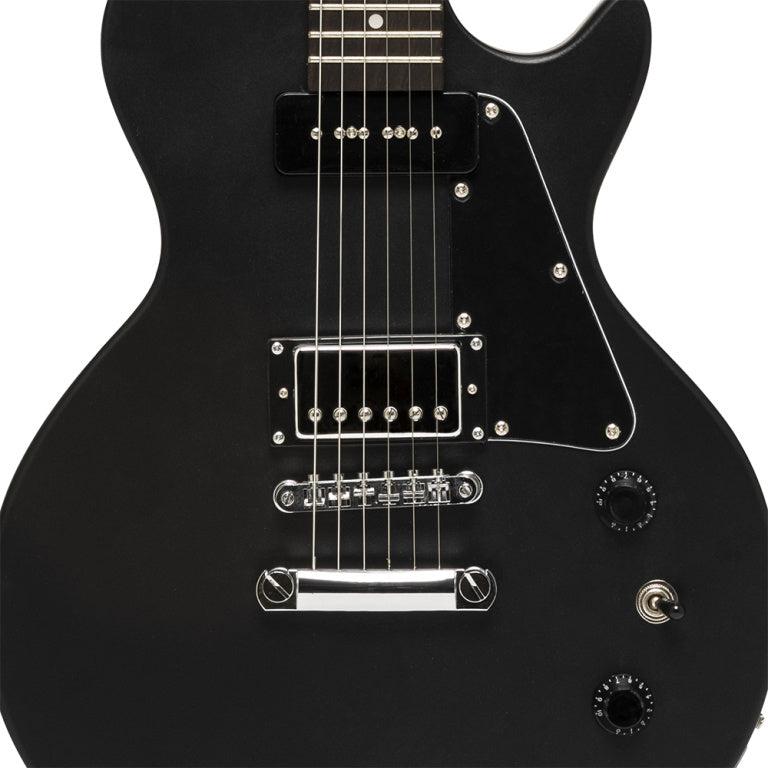 Stagg LP type Elguitar m/P90, Black