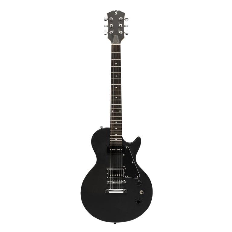 Stagg LP type Elguitar m/P90, Black
