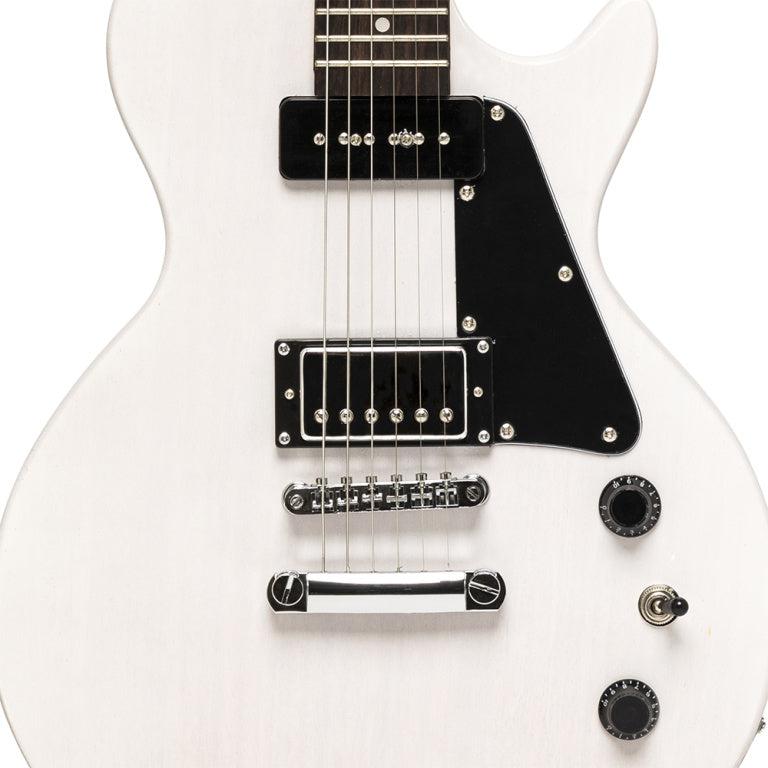 Stagg LP type elguitar m/P90, White