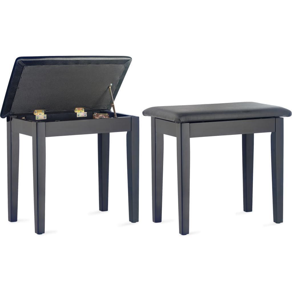 Stagg PBF23 Klaverbænk m/magasin og sort vinyl sæde