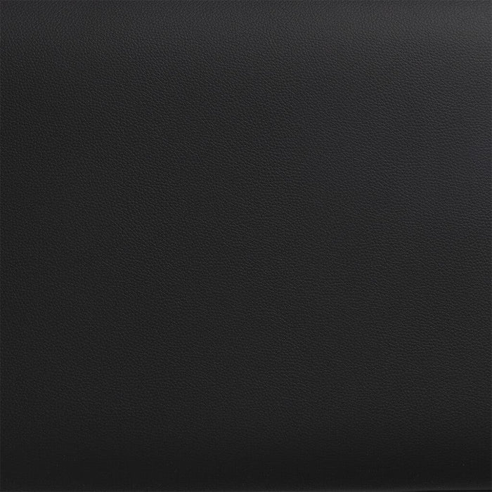 Stagg PHB 390 hydraulisk pianobänk, högblank svart med svart vinylsits