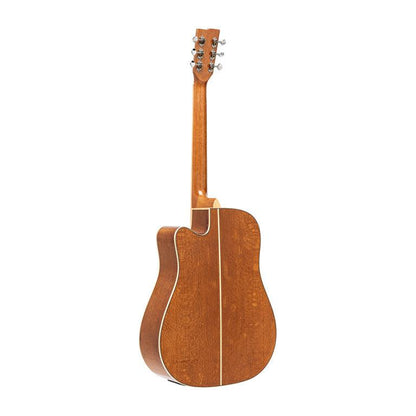 Stagg SA45 DCE-LW Dreadnought western guitar med grandæk og P.U.