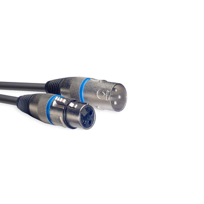 Stagg mikrofonkabel, Xlr/Xlr (M/F), 6 M (20'), blå