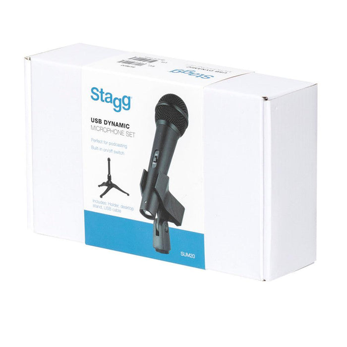Stagg SUM20 USB dynamisk mikrofonset