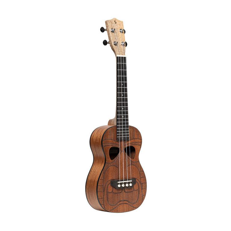 Stagg UC-TIKI HEWA Concert ukulele med sapele dæk incl. gigbag