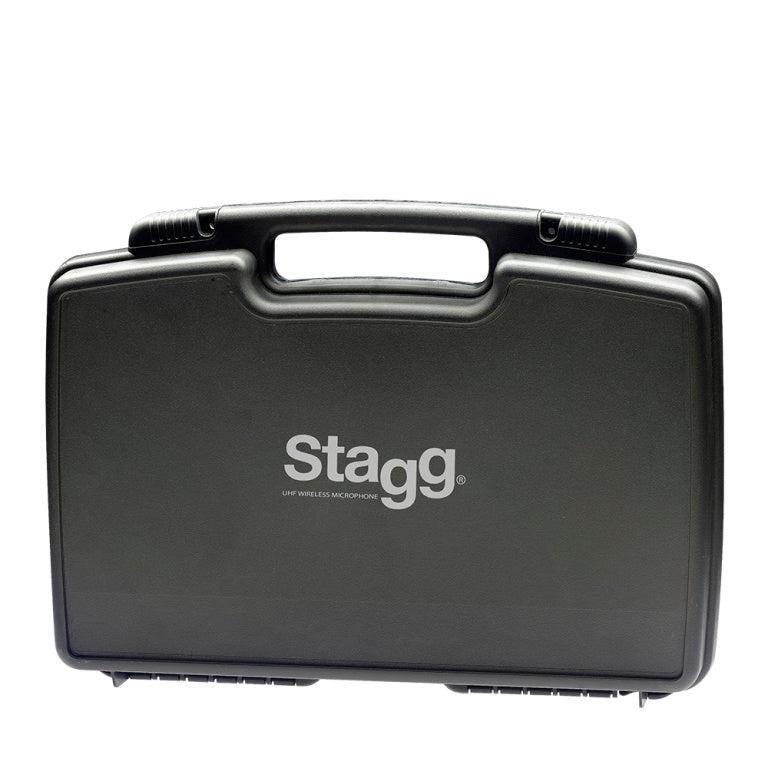 Stagg UHF True Diversity 2-kanals headset trådlöst system