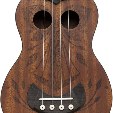 Stagg US-TIKI OH Sopran ukulele m/sapele dæk- incl. gigbag