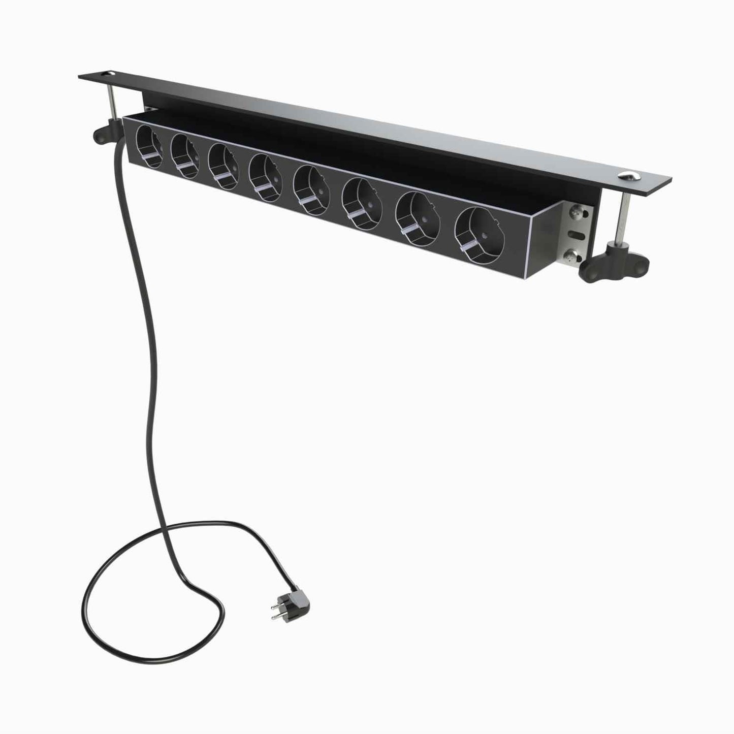 Strømskinne - BlackPantherSystem - Jatoba Angulo 8S - Sort