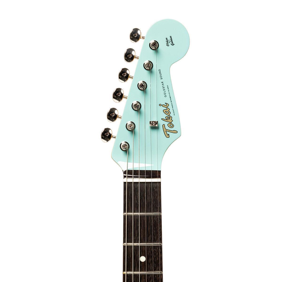 TOKAI TST104 SOB/R Vintage solid body electric guitar, rosewood fingerboard, Sonic Blue finish + case