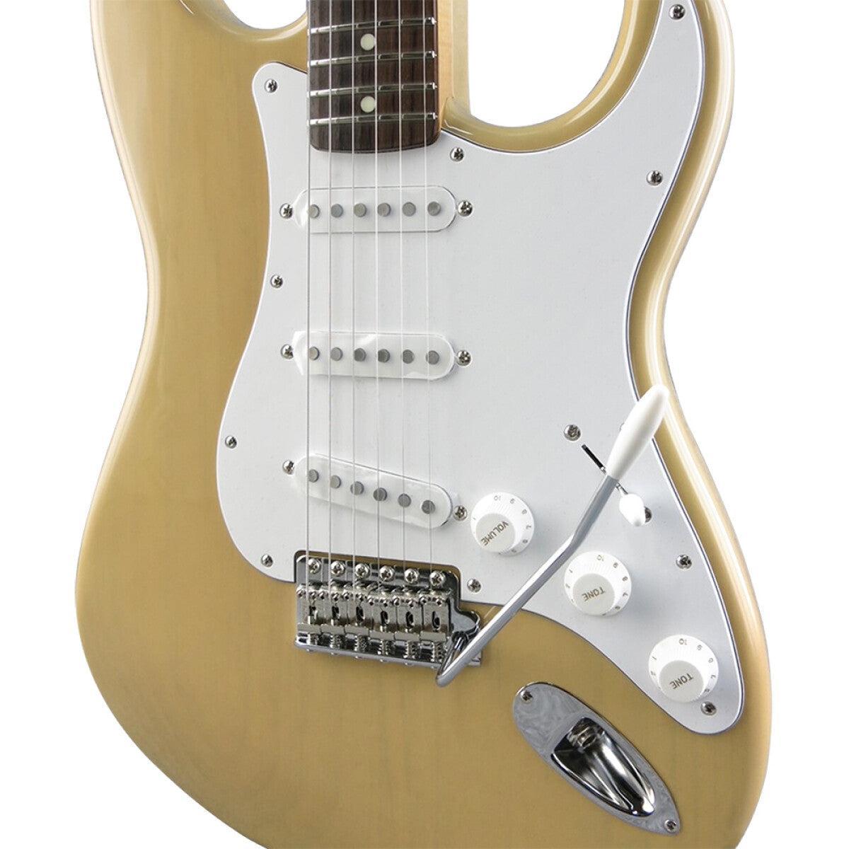 TOKAI TST95 OWB/R Vintage solid body electric guitar, rosewood fingerboard, Off White Blonde finish + case