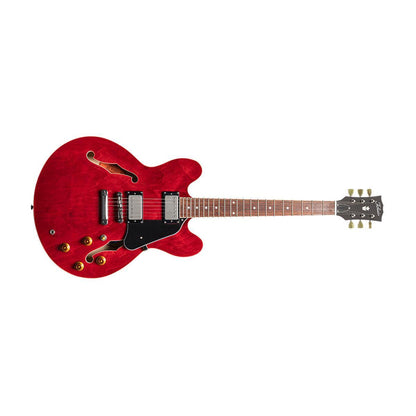 TOKAI UES78 SR Semi hollow body electric guitar, See-Through Red finish