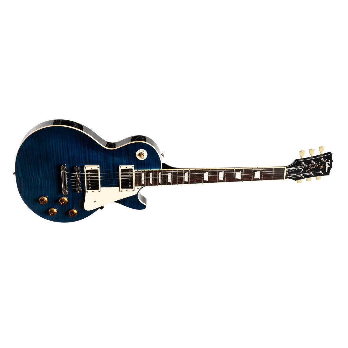 TOKAI ULS136F IB Vintage solid body electric guitar, Indigo Blue finish + case