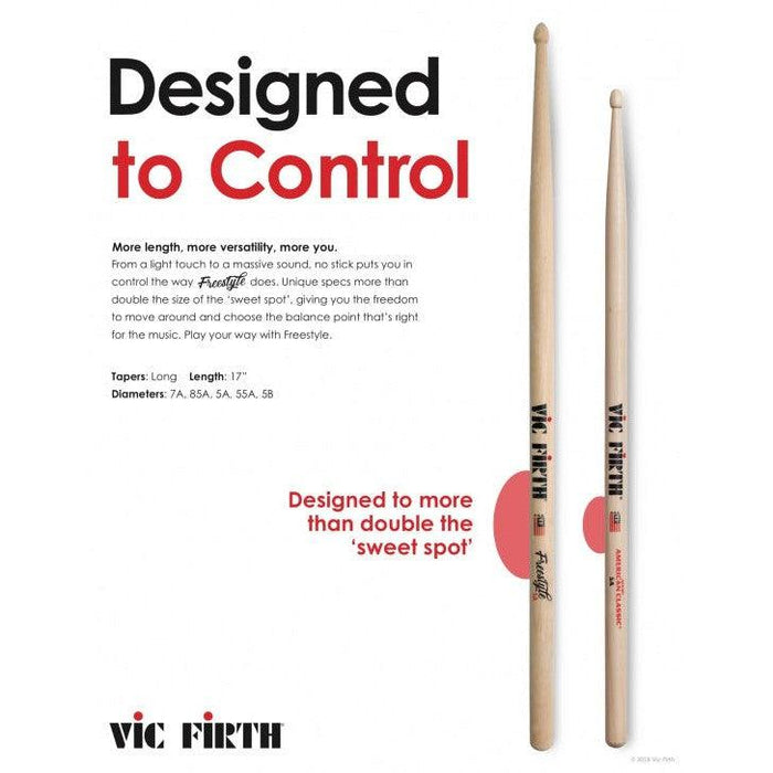 Vic Firth FS5A American Concept Freestyle 5A