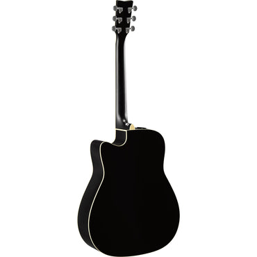 Yamaha FGX820C BLACK02 Folkgitarr Fgx820C Svart 02
