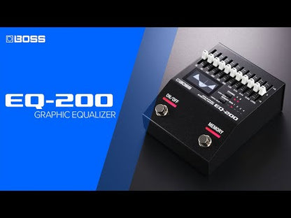 Boss EQ-200 Grafisk Equalizer Pedal