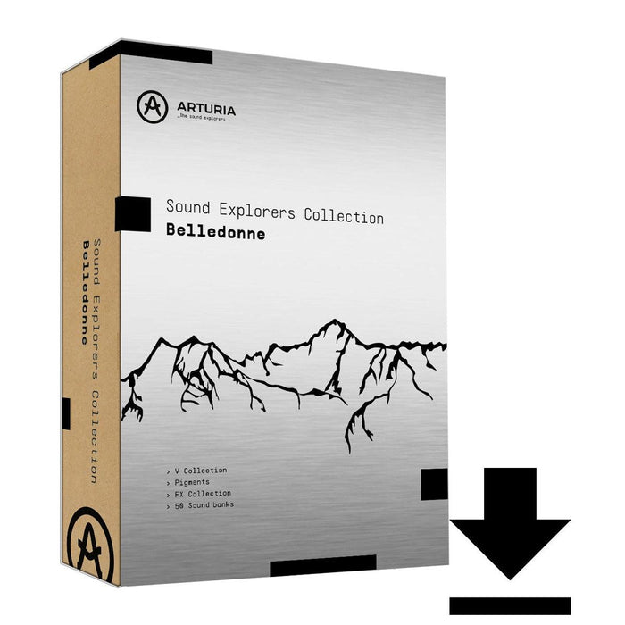 Arturia Sound Explorers Collection Belledonne mjukvarupaket Ladda ner licens