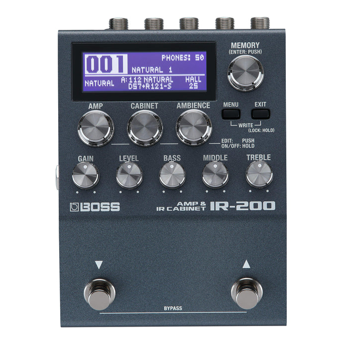 BOSS IR-200 Amp &amp; IR-skåp 