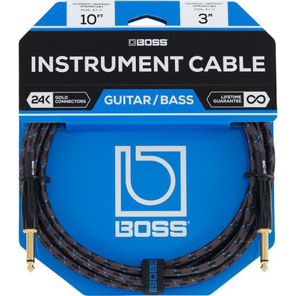 Boss BIC instrumentkabel 2 x rakt uttag 