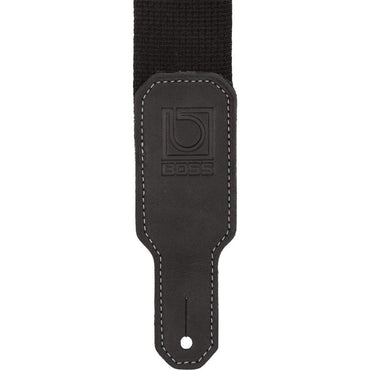 Boss BSC-20-BLK 2" svart gitarrrem i bomull