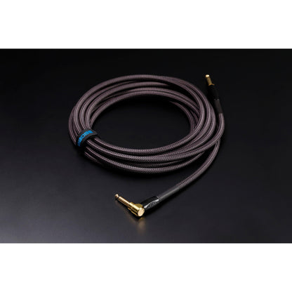 Boss Premium Instrumentkabel med rak - rätvinkel 1/4'' anslutning 