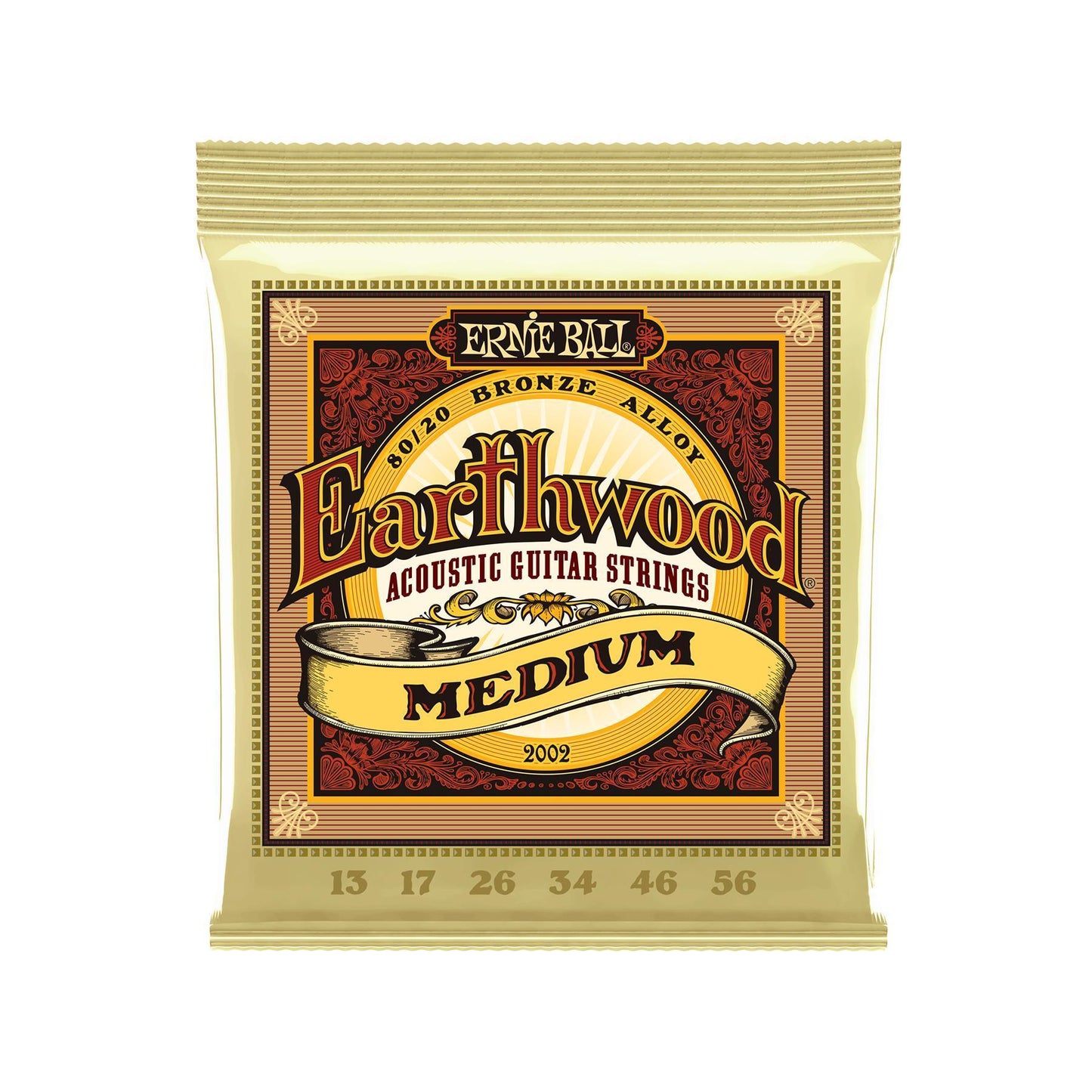 Ernie Ball 2002 Earthwood Brons Medium