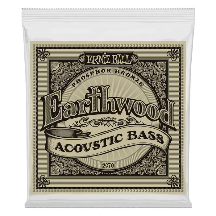 Ernie Ball 2070 Earthwood Phospor Bronze Acoustic Bass Strings - .045-.095 - BORG SOUND