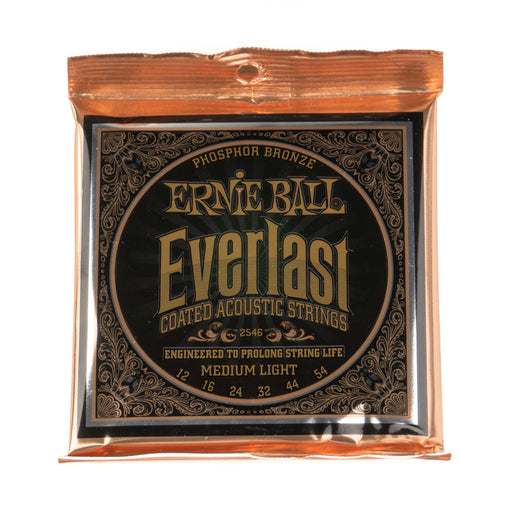 Ernie Ball 2546 Everlast Medium Light Strenge til Western .012 - .054 - BORG SOUND