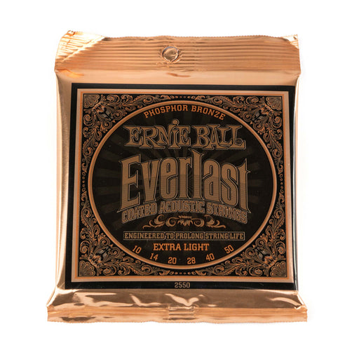 Ernie Ball 2550 Everlast Extra Light Strenge til Western .010 - .050 - BORG SOUND
