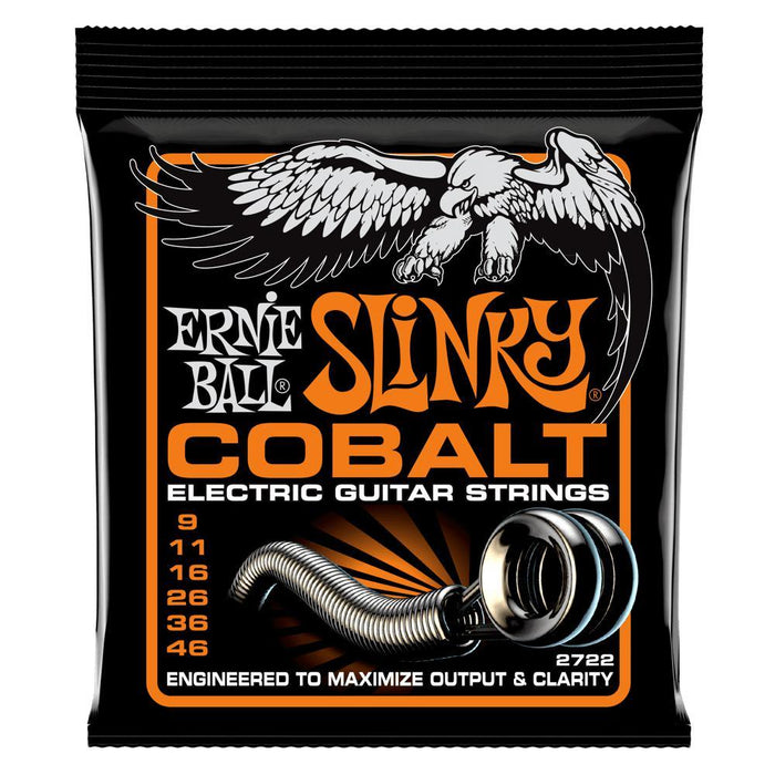 Ernie Ball 2722 Hybrid Slinky koboltsträngar för elgitarr 009-046