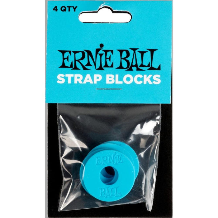 Ernie Ball EB-5619 Remblock (4 st) Blå