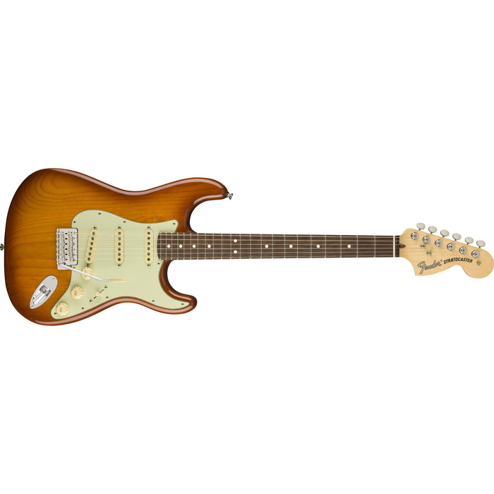 Fender American Performer Stratocaster, Rosewood Gripbräda, Honey Burst