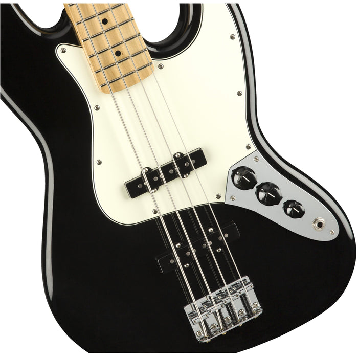 Fender Player Jazz Bass, Maple Gripbräda, Svart