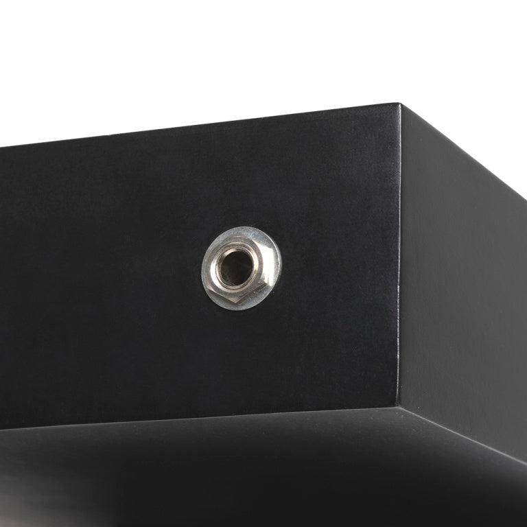 JN Guitars CASK-HOGSCOAL Akustisk-elektrisk cigarrboxgitarr med 4 strängar och sapeldäck