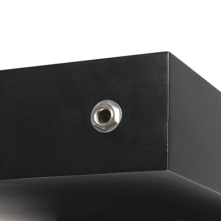 J.N Guitars CASK-PUNCHCOAL Acoustic-electric Cigar Box Guitar med 4 strenge, resonator, sapele dæk