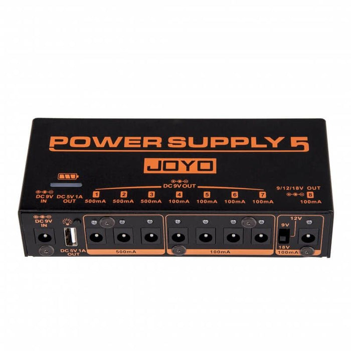 Joyo JP-05 multiströmförsörjning, batteridriven