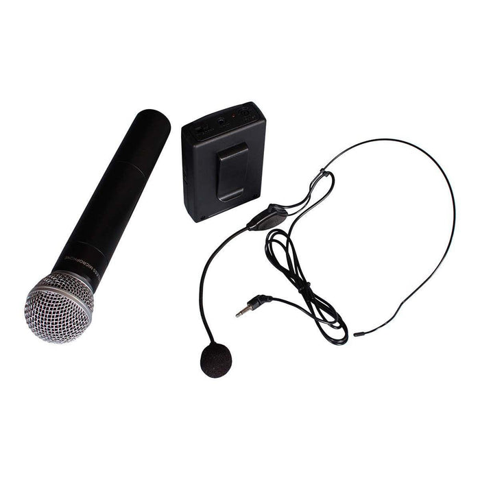 Joyo JPA-863 bärbart system med 2 x trådlös mikrofon 