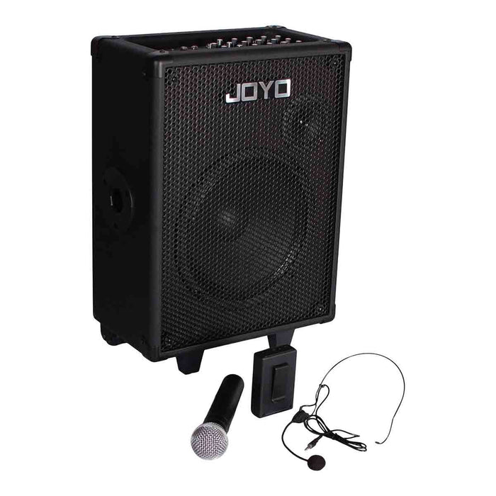 Joyo JPA-863 bärbart system med 2 x trådlös mikrofon 