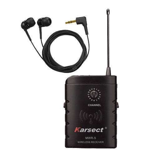 Karsect MWR-5 trådlös in-ear monitor mottagare 