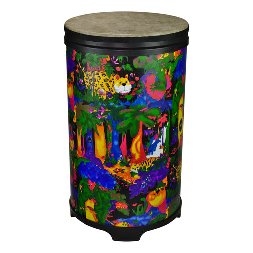 Kids Percussion® Tubano®, Drum, Fliptop®,  Rain Forest Finish, 14" | BORG SOUND