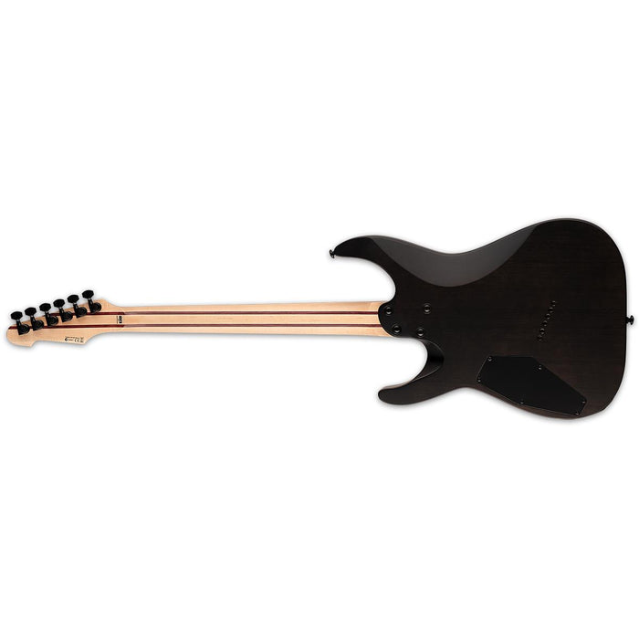 LTD M-1000 MULTI-SCALE STBLKS SE THRU BLACK SATIN M-serien gitarrer