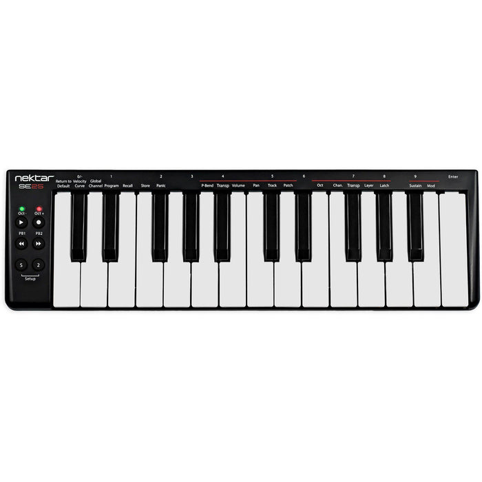 Nektar SE 25 Mini USB MIDI Controller Keyboard