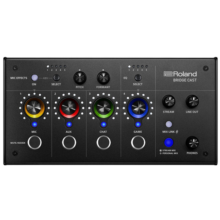 Roland BRIDGE CAST Dual Bus Gaming Audio Mixer